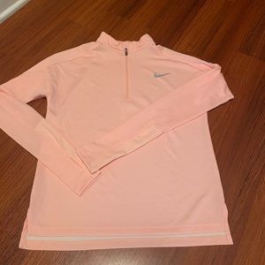 Nike half zip top